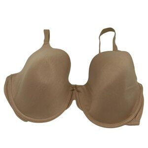 Maidenform Womens Underwire T-Shirt Bra 38DD Beige Nude Full Coverage Neutral